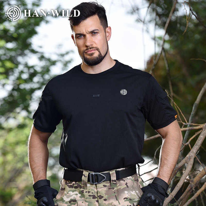 TSS14 Hanye Outdoor Quick-Drying Round-Neck Short-Sleeve Tactical Training Combat T-Shirt for Summer - Image 6