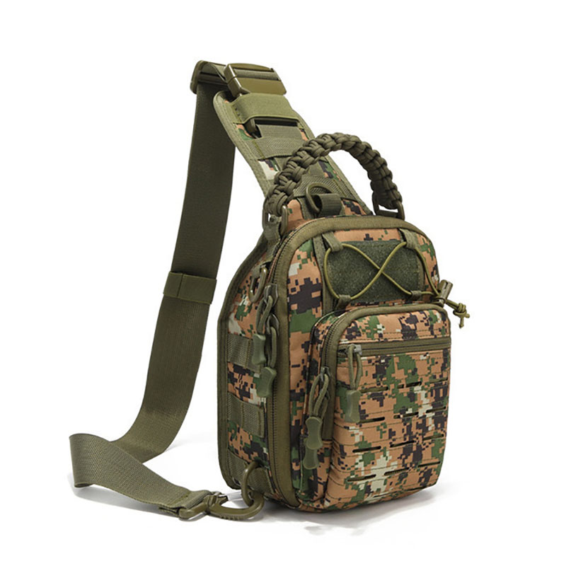 BG34 Tactical One-Shoulder Chest Bag – Compact Outdoor Crossbody Sling Bag