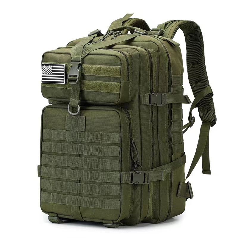 BP04 Large Capacity Tactical 3P Assault Backpack for Camping, Hiking and Daily Outdoor Carry - Image 7
