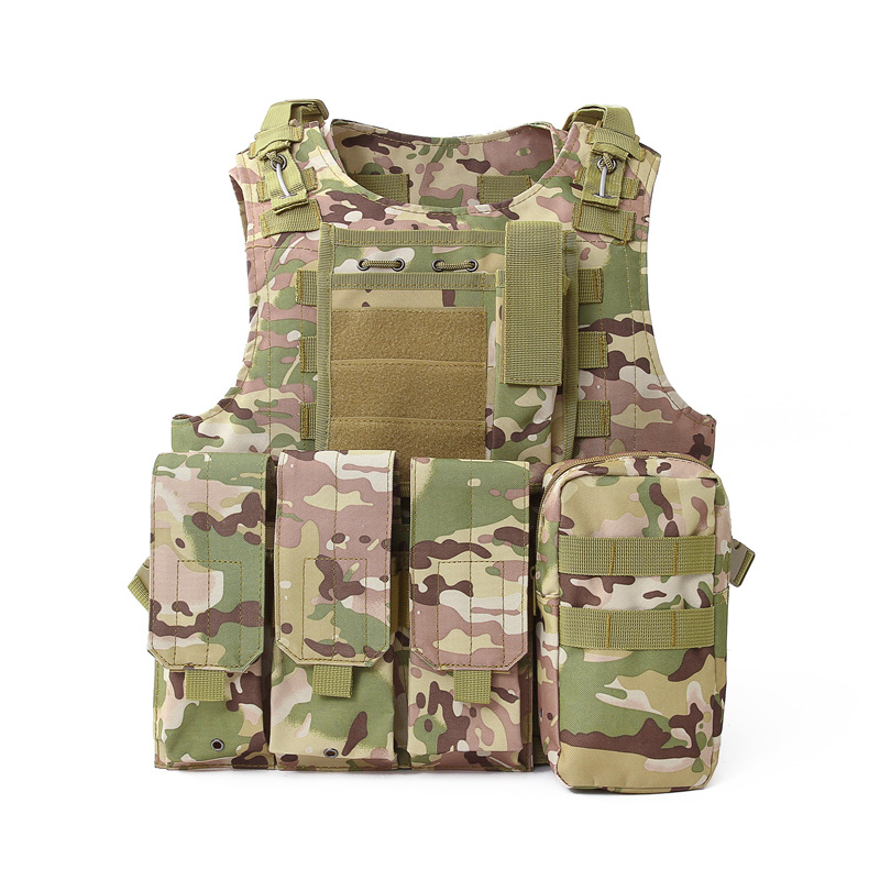 A16 Quick-Release Amphibious Tactical Vest - Multi-Functional Outdoor Training Body Armor Style Vest - Image 6