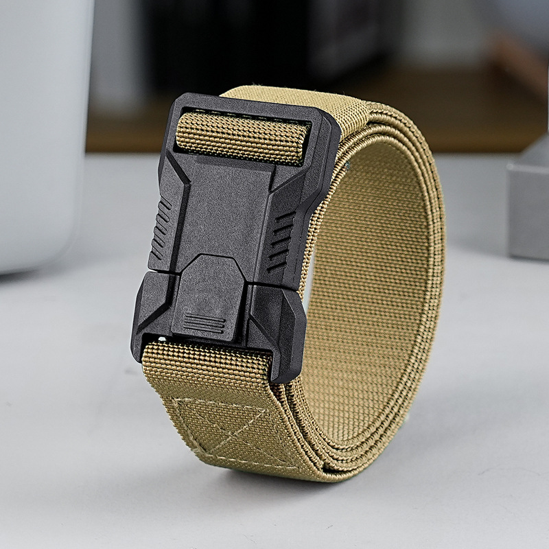B06 Elastic Quick-Release Tactical Belt for Outdoor Training and Daily Wear - Image 7