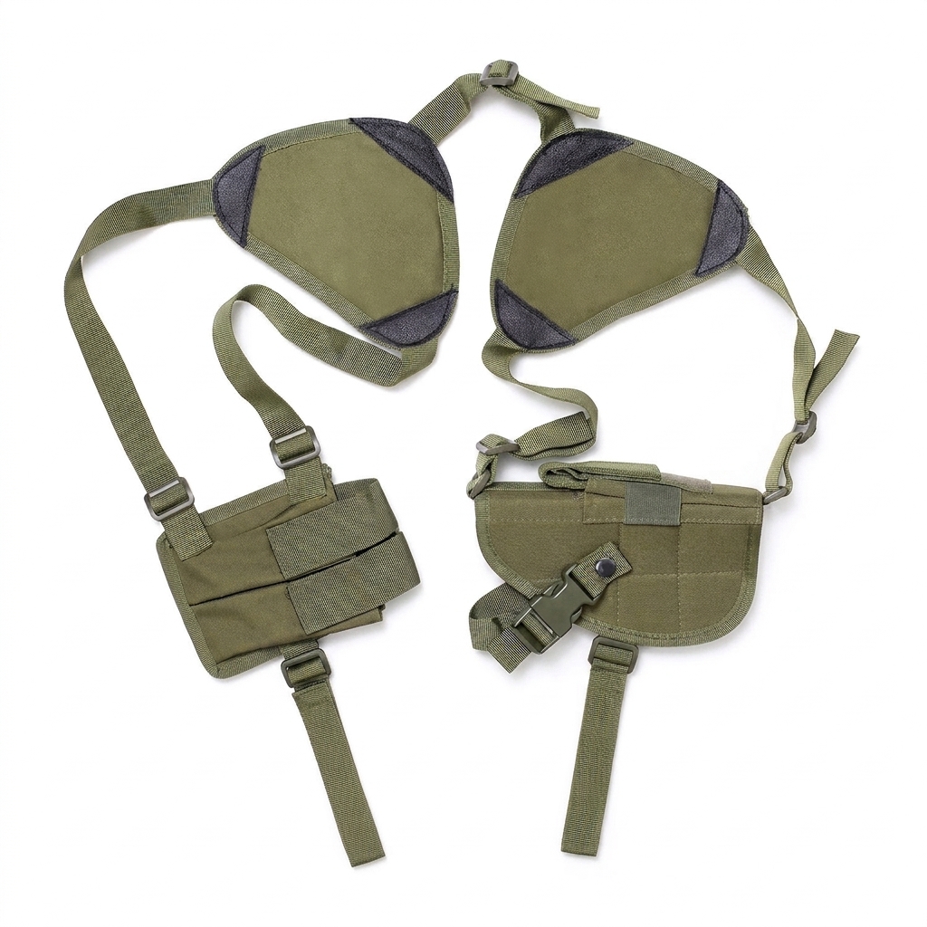SGH01 Tactical Shoulder Gun Holster Bag for Underarm and Waist Carry - Image 7