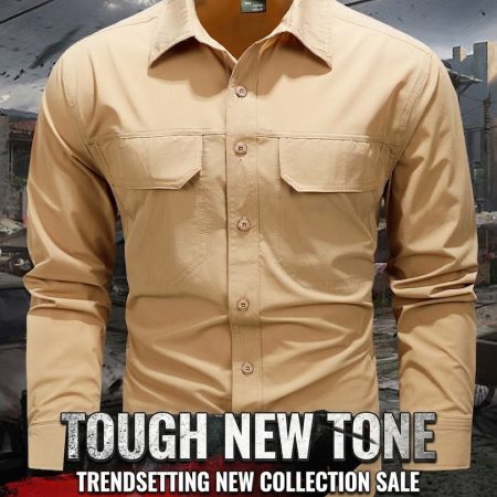 SHL13 Men’s Quick-Drying Long Sleeve Tactical Outdoor Shirt