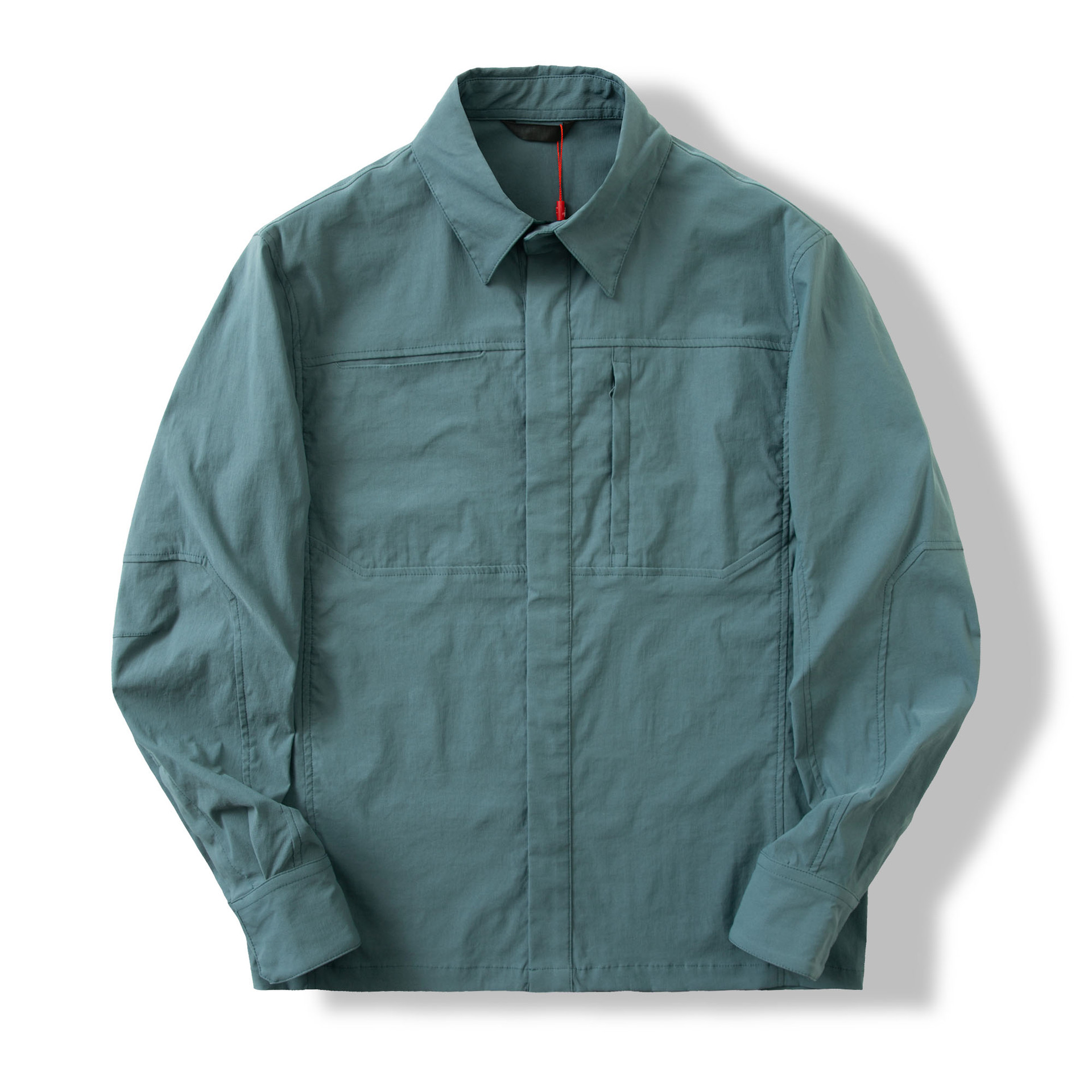 SHL30 Spring & Autumn Men's Commuter Shirt Jacket - Casual Retro Multi-Pocket Outdoor Top - Image 7