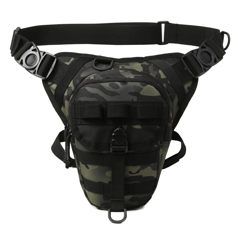 BG06 Tactical Waist and Leg Bag – Multifunctional Outdoor Riding Utility Bag - Image 9