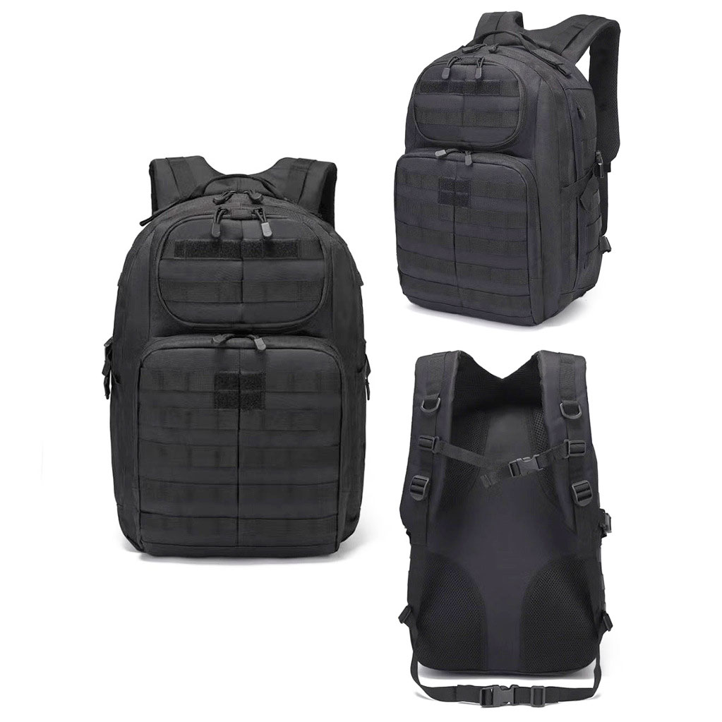 BP02 Tactical Outdoor Backpack with MOLLE Front Panel and Large-Capacity Utility Storage - Image 8