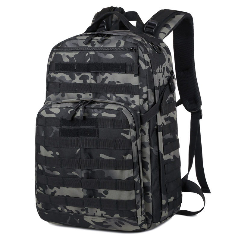 BP03 Tactical Assault Mountaineering Backpack with Large Capacity, MOLLE Storage System, and Outdoor Adventure Design - Image 8