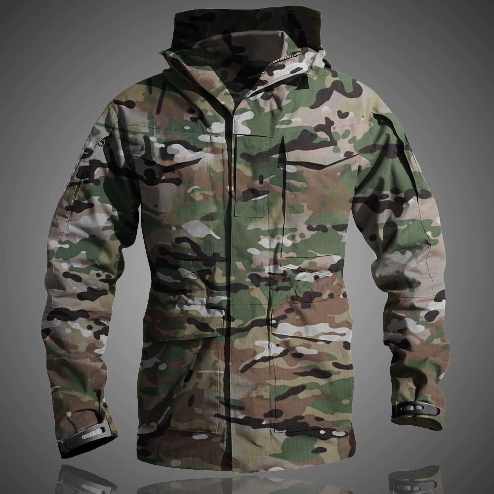 JK03 Archon M65 Tactical Windbreaker Jacket for Outdoor Training and Urban Utility - Image 8