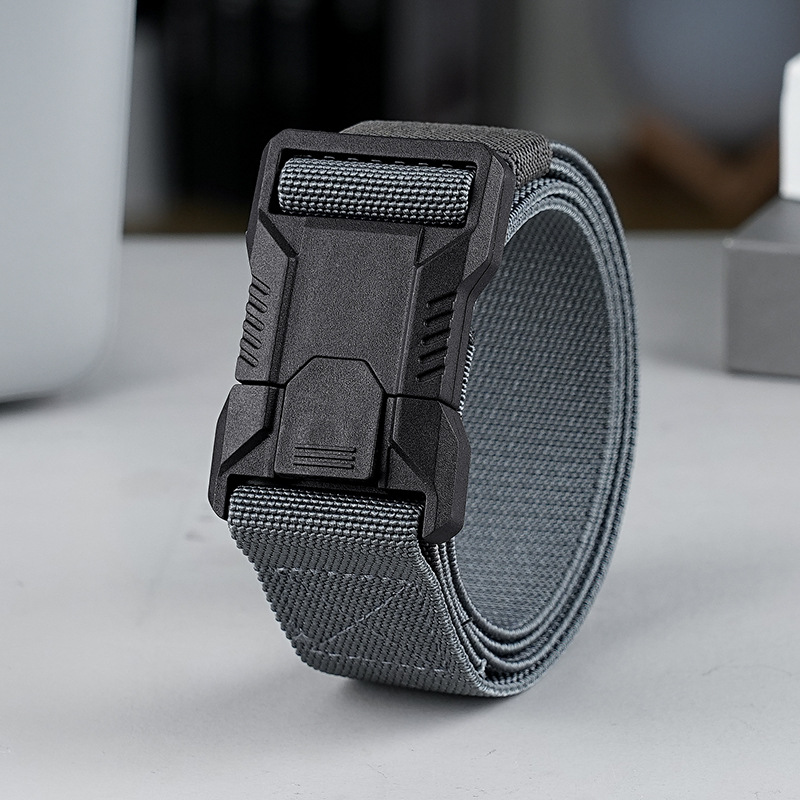 B06 Elastic Quick-Release Tactical Belt for Outdoor Training and Daily Wear - Image 8