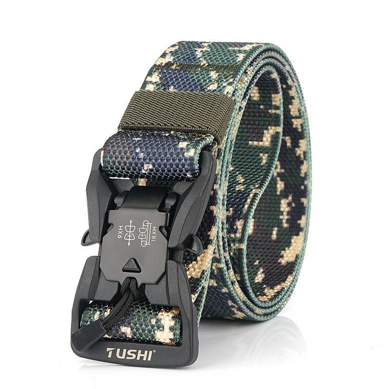 B12 Men's Magnetic Buckle Camouflage Tactical Belt - Image 6