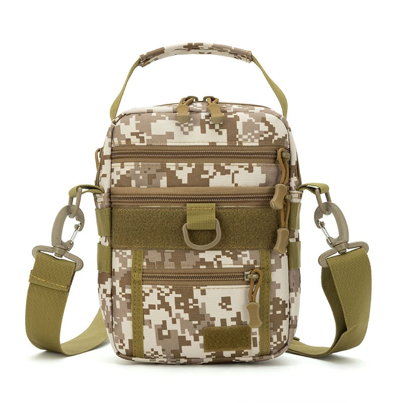 BG27 Large-Capacity Tactical Commuter Crossbody Bag – Water-Resistant Outdoor Shoulder Bag with Multi-Layer Storage - Image 8