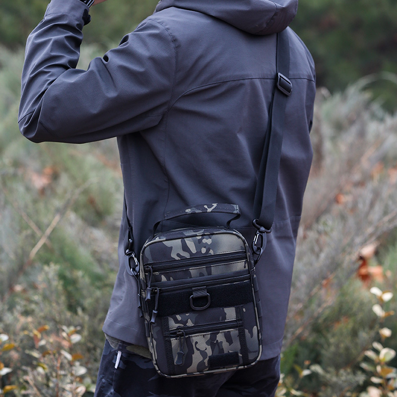 BG27 Large-Capacity Tactical Commuter Crossbody Bag – Water-Resistant Outdoor Shoulder Bag with Multi-Layer Storage - Image 9