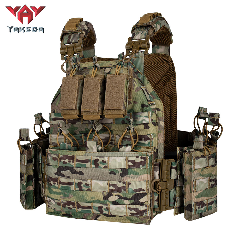 A13 Style Quick Release Tactical Vest with Detachable Pouches for Outdoor Training - Image 9
