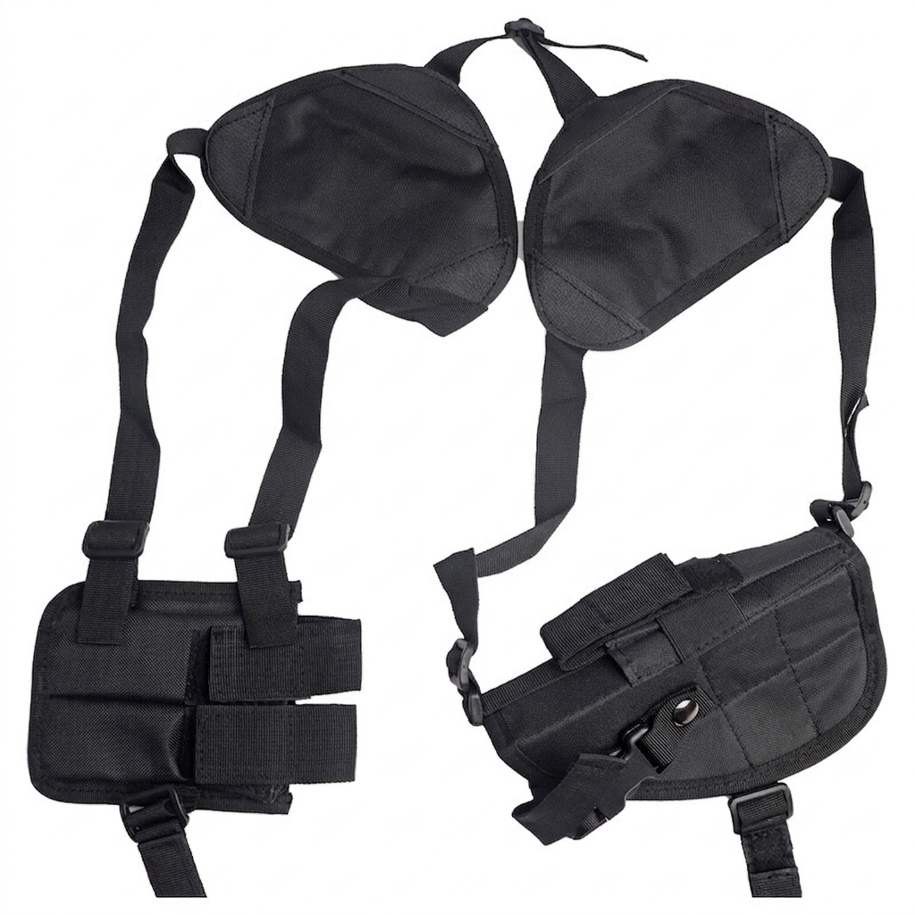 SGH01 Tactical Shoulder Gun Holster Bag for Underarm and Waist Carry - Image 9