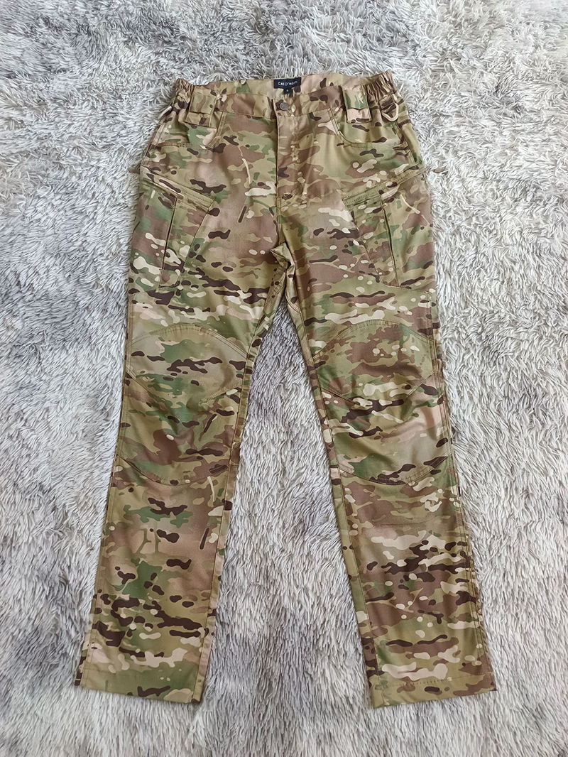 IX05 Tactical Camouflage Cargo Pants – Men's Wear-Resistant Outdoor Utility Trousers for Spring and Autumn - Image 5