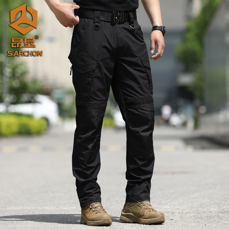 ខោ Tactical Cargo Outdoor IX15 ក្រណាត់ Grid ជ្រាបទឹកលំបាក សម្រាប់ប្រើប្រាស់ប្រចាំថ្ងៃ និងក្រៅផ្ទះ - Image 2