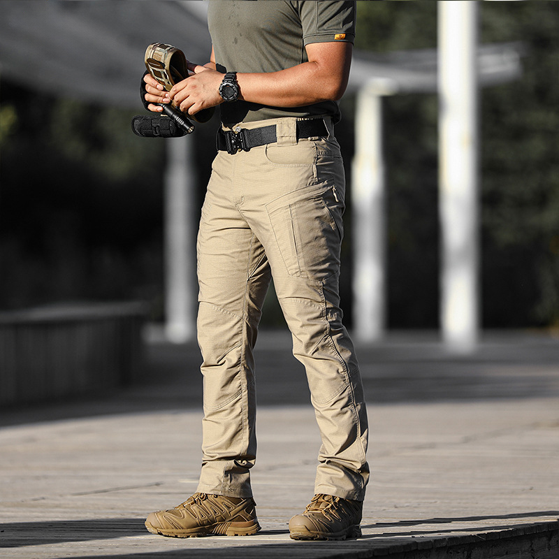 IX05 Tactical Camouflage Cargo Pants – Men's Wear-Resistant Outdoor Utility Trousers for Spring and Autumn - Image 4