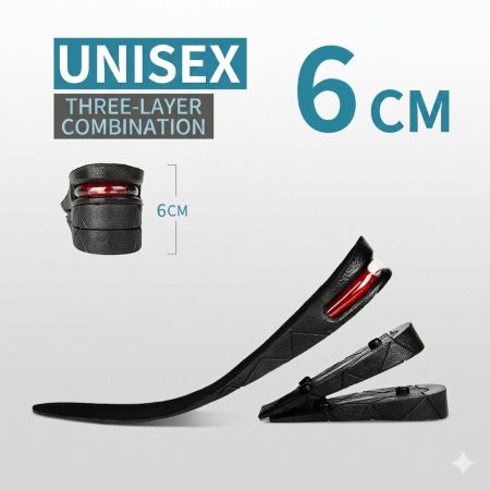 SI05 6cm Air Cushion Height Increase Insoles