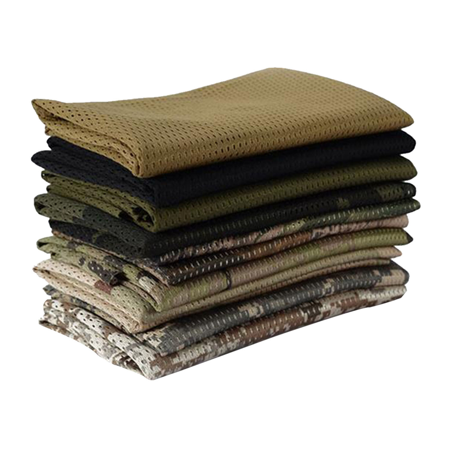 CG12 Tactical Camouflage Breathable Mesh Neck Scarf for Outdoor Protection - Image 4