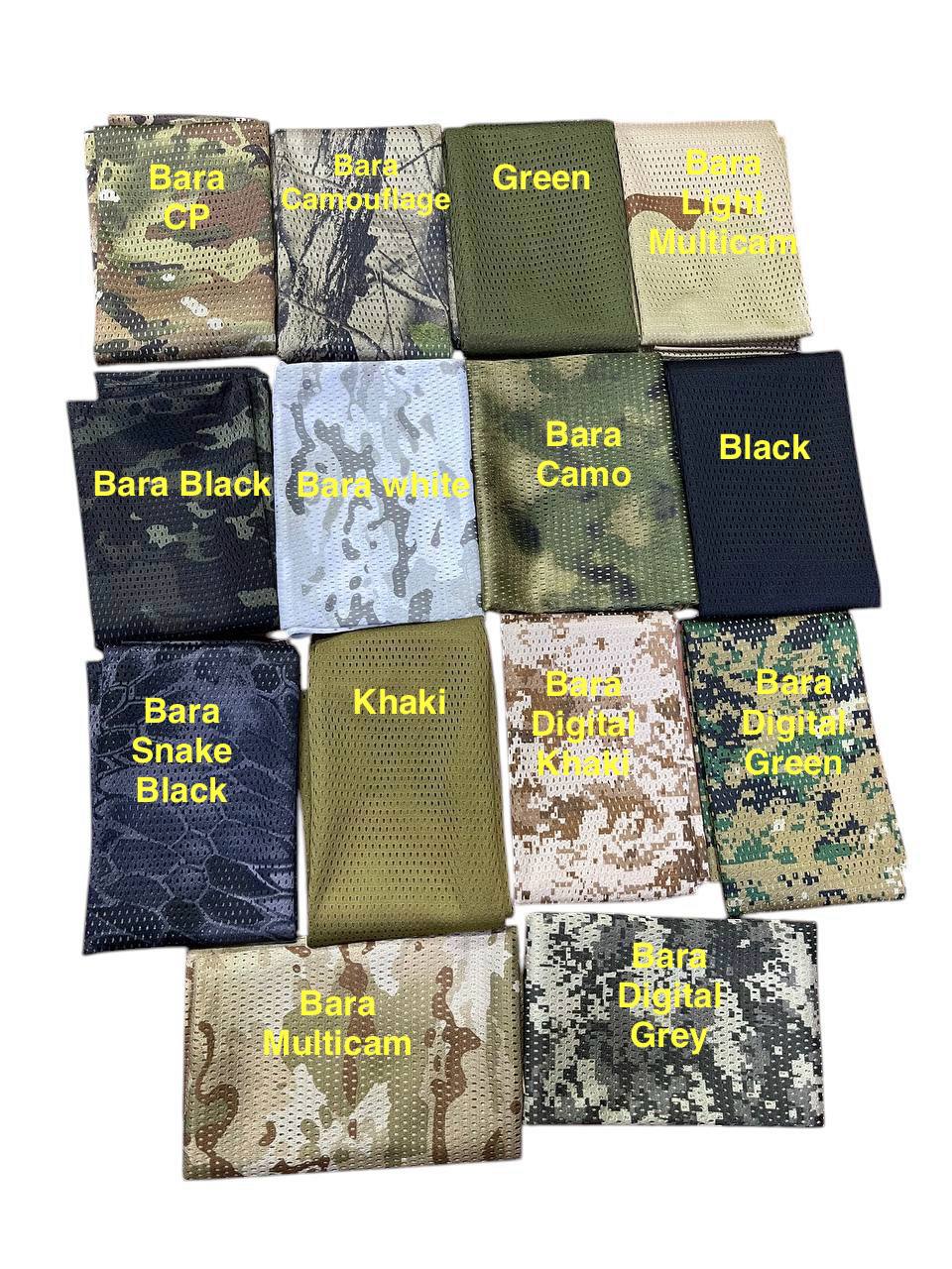 CG12 Tactical Camouflage Breathable Mesh Neck Scarf for Outdoor Protection - Image 5