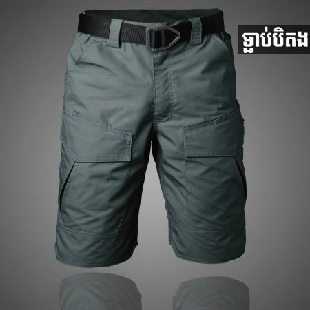 SR02 ខោខ្លី Tactical Cargo ស្រាល សម្រាប់ Outdoor និងពាក់ប្រចាំថ្ងៃ