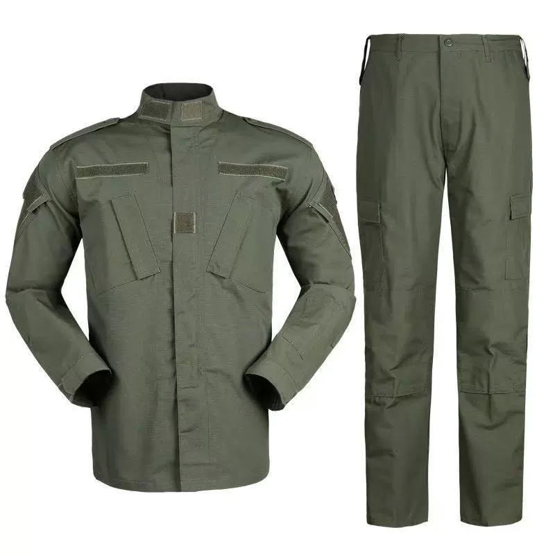 FS03 Men’s Tactical Camouflage Training Suit - Jacket and Pants Outdoor Uniform Set - Image 3