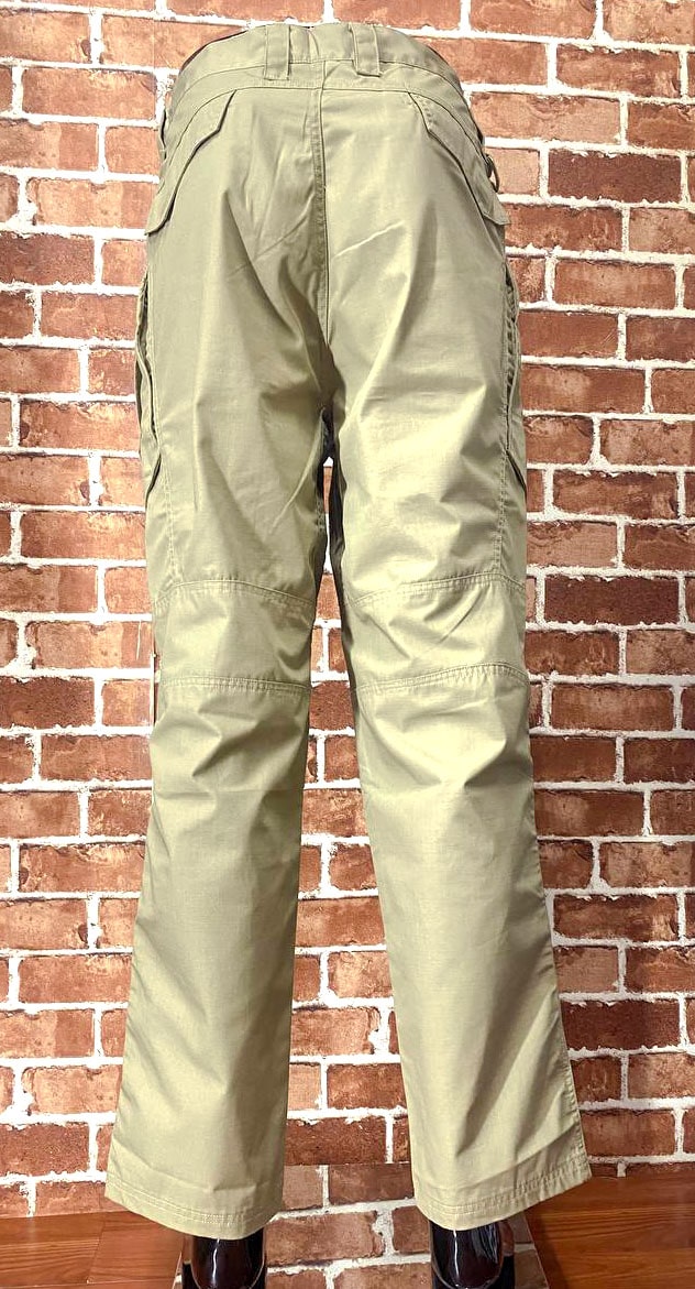 IX49 Khaki Tactical Cargo Pants with Multi-Pocket Outdoor Design - Image 2