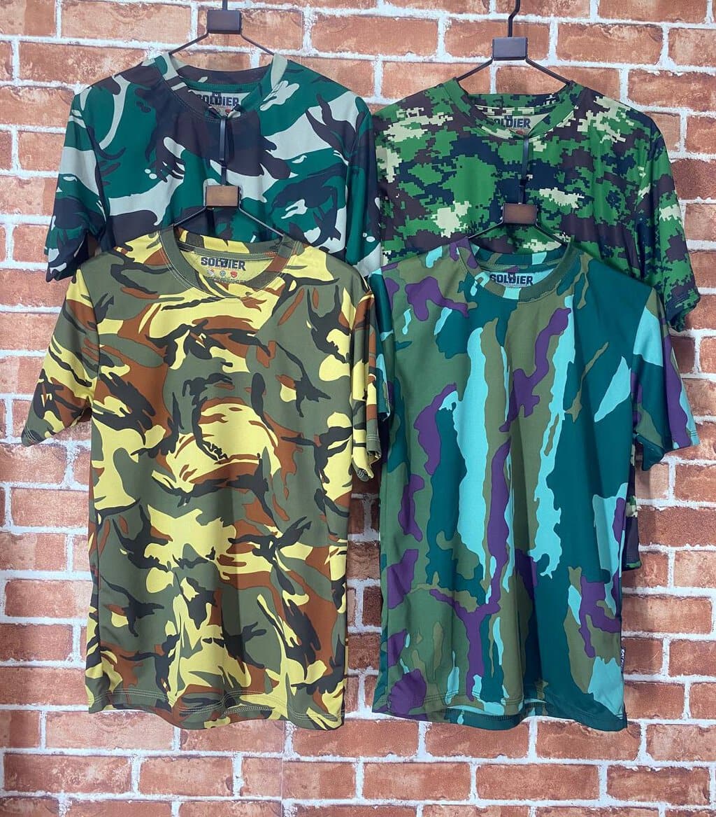 TSS47 Camouflage Short Sleeve T-Shirt for Everyday Outdoor Style