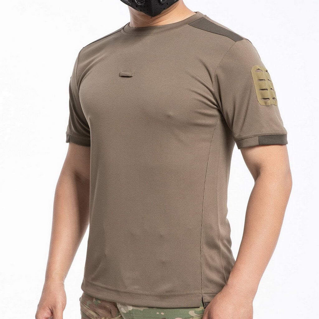 TSS51 Tactical Short Sleeve Training Shirt with Sleeve Patch Panels - Image 2
