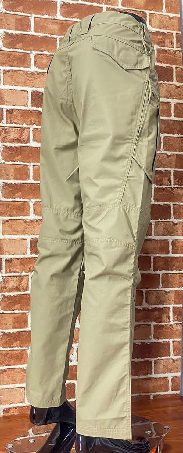 IX49 Khaki Tactical Cargo Pants with Multi-Pocket Outdoor Design - Image 3
