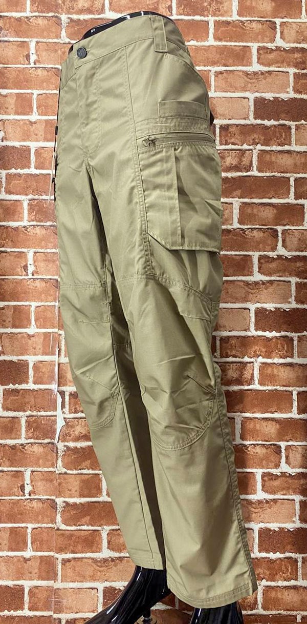 IX49 Khaki Tactical Cargo Pants with Multi-Pocket Outdoor Design