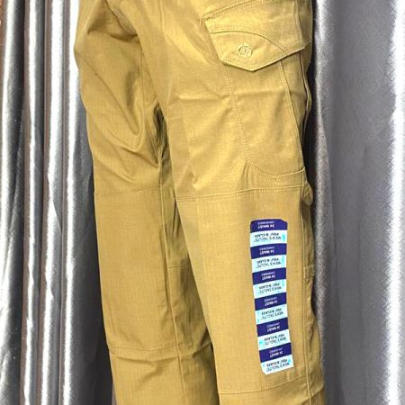 IX40 Khaki Tactical Cargo Pants with Multi-Pocket Utility Design