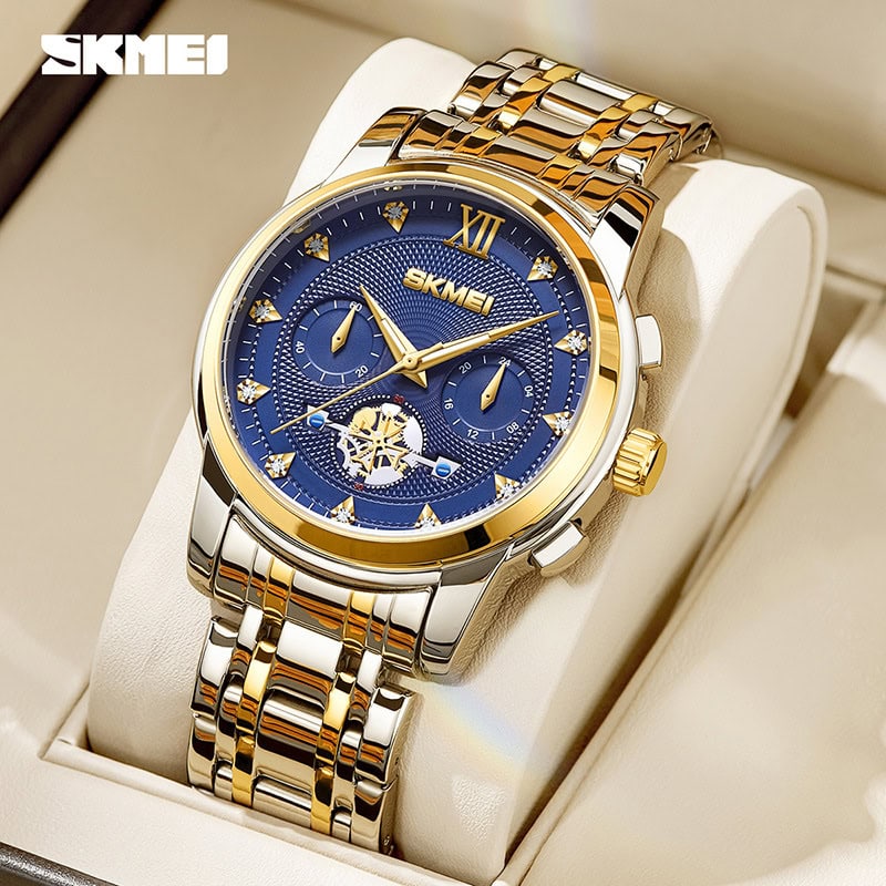 W17 Men’s Two-Tone Quartz Business Watch - Image 4