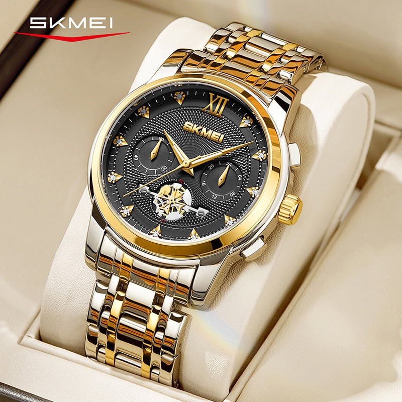 W17 Men’s Two-Tone Quartz Business Watch - Image 5