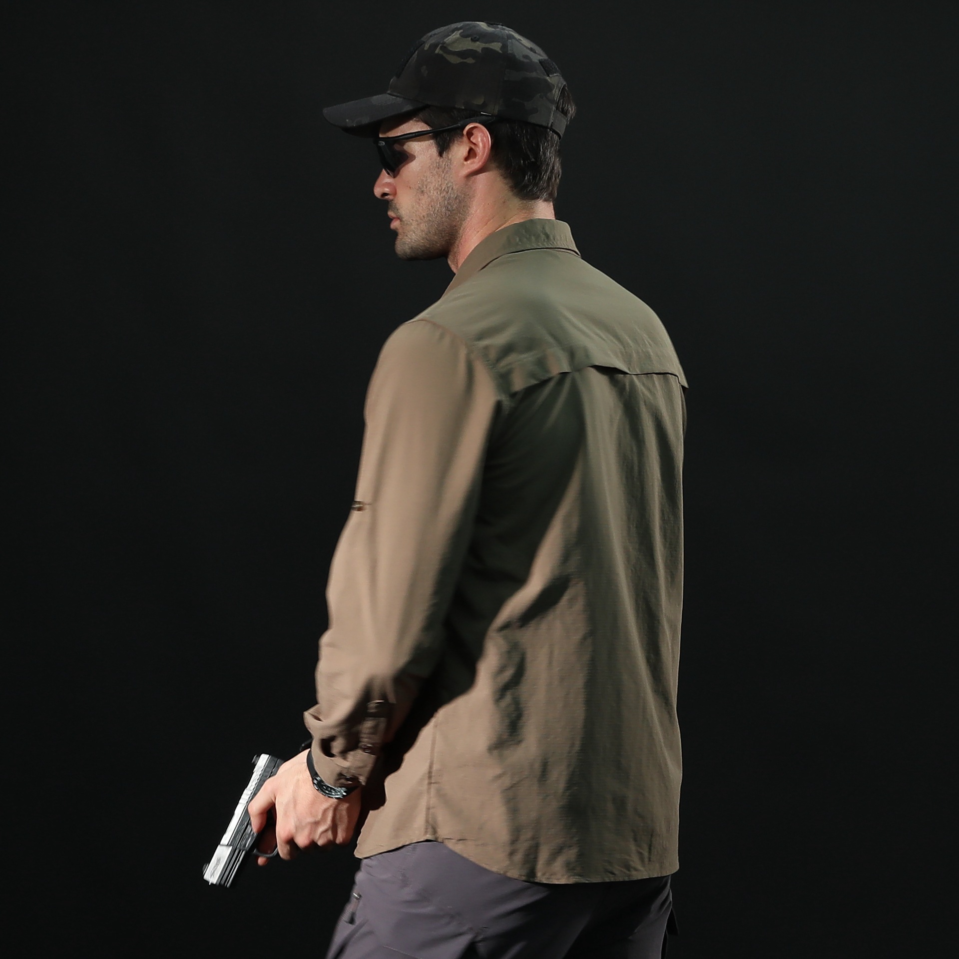 SHL05 Long Sleeve Quick-Drying Tactical Outdoor Shirt - Image 5