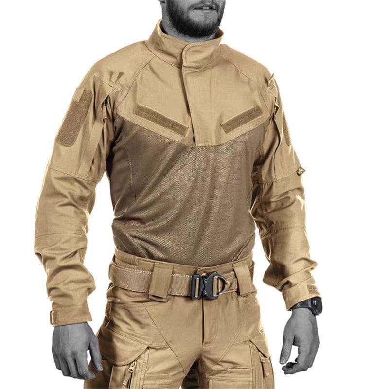 TSL26 – Tactical Camouflage Long Sleeve Combat Shirt - Image 6