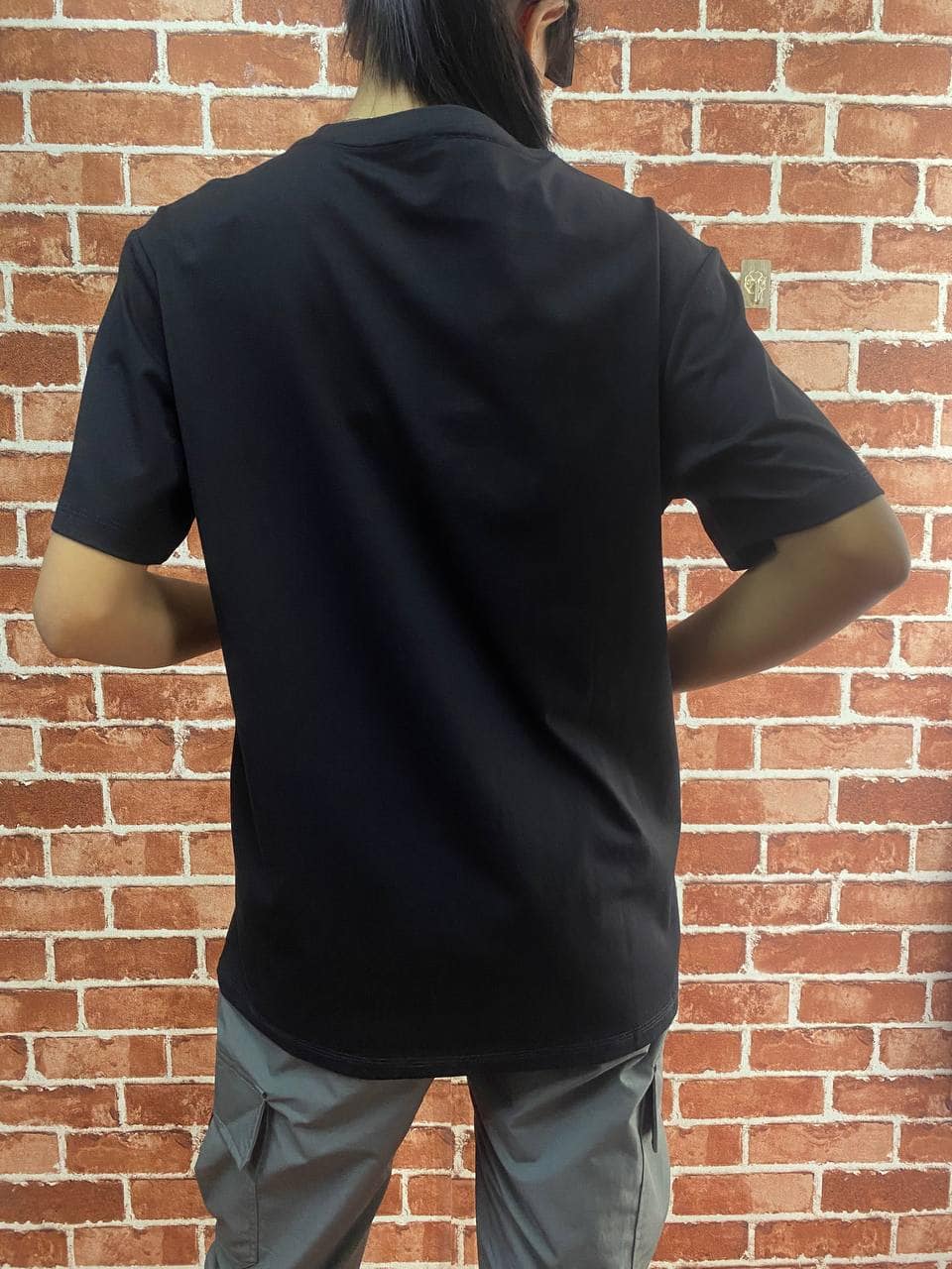 TSS61 Unisex Short-Sleeve T-Shirt with Raised Round Chest Emblem - Image 3