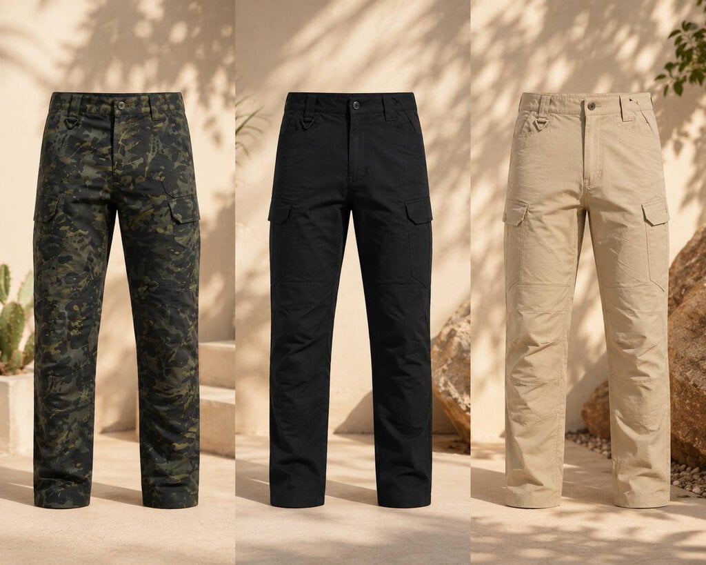 IX46 Straight-Leg Tactical Cargo Pants for Daily Outdoor Use