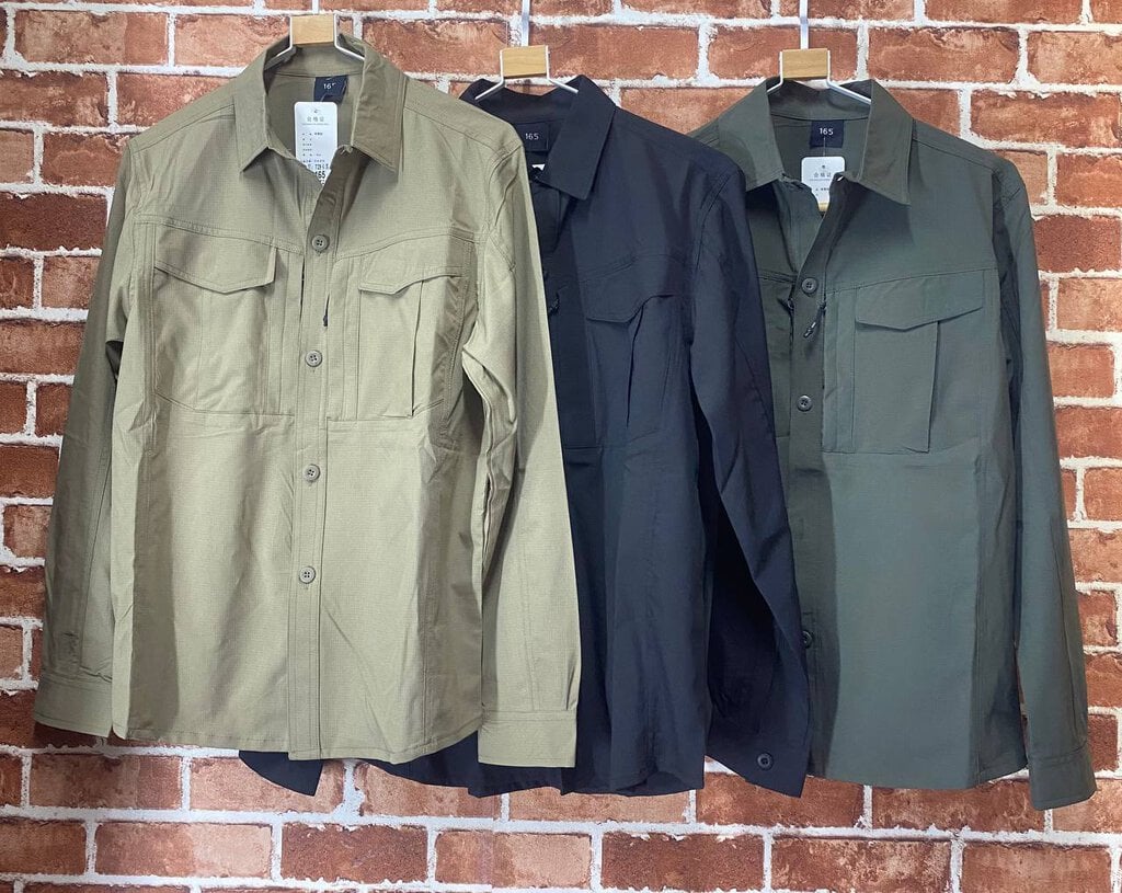 SHL38 Lightweight Multi-Pocket Outdoor Long-Sleeve Shirt - Image 2
