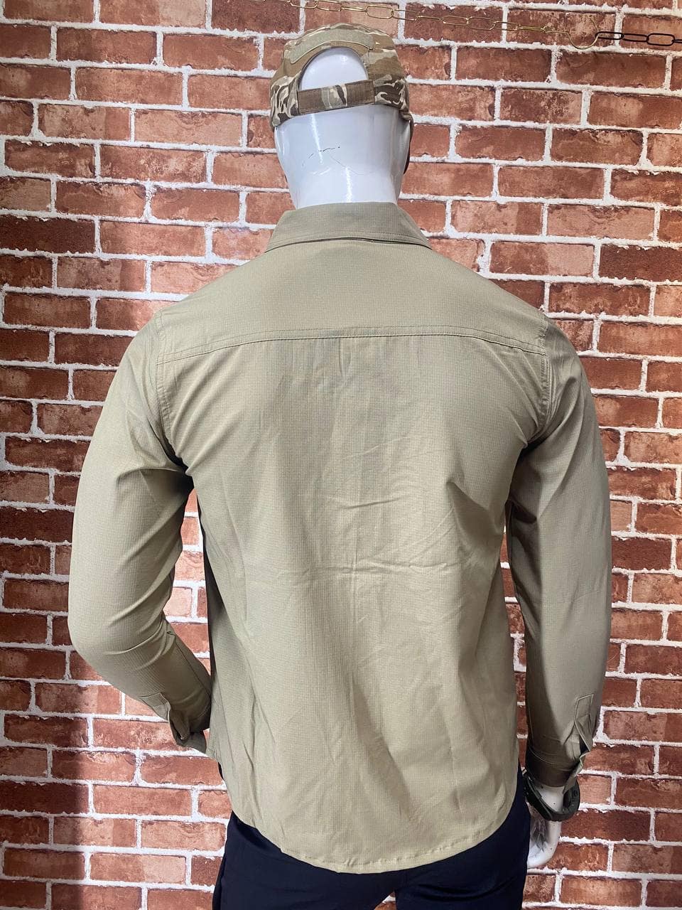 SHL38 Lightweight Multi-Pocket Outdoor Long-Sleeve Shirt - Image 10
